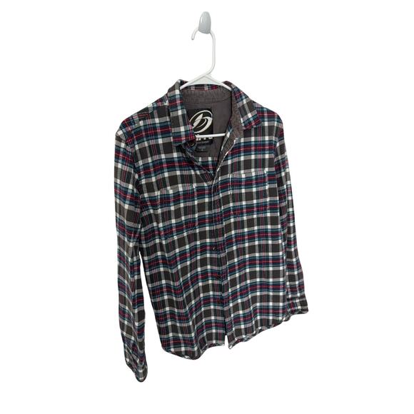 Kira M striped flannel shirt size medium - Picture 2 of 6